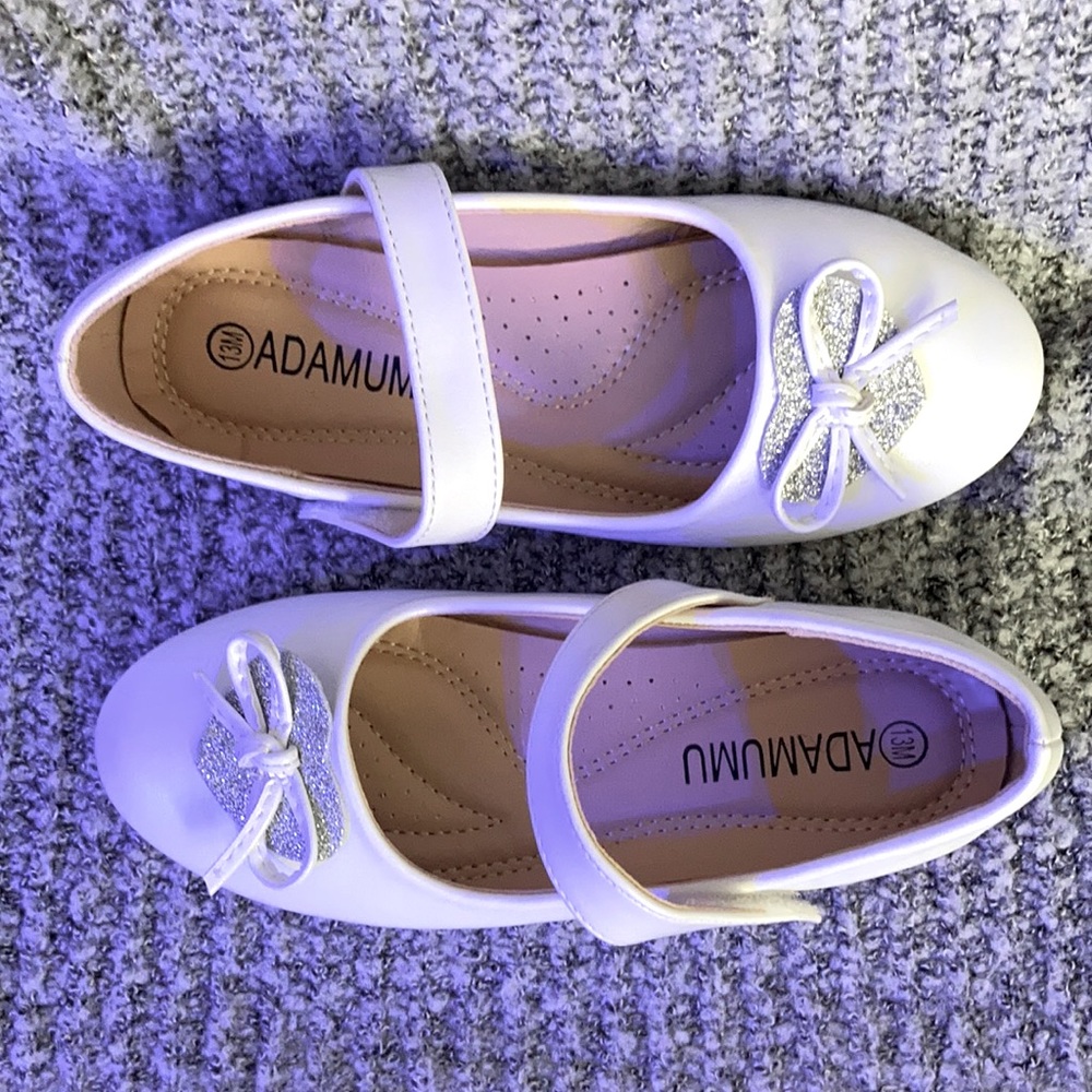 ADAMUMU Girls Dress Shoes Princess Mary Jane shoes